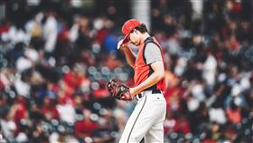 統一獅新洋投喬丹（Jordan Balazovic）。（圖／翻攝自X平台 @Twins）