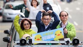 賴瑞隆,李柏毅,康裕成,民進黨,高雄,電話,參選人,初選,社群,民調,市長（圖／翻攝畫面）