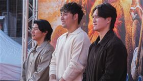 統一獅外野三鬼再次集結。（圖／統一獅提供） 
