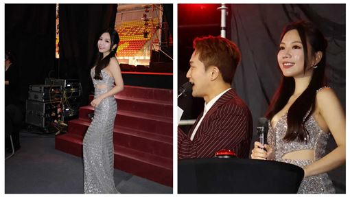 主持尾牙穿這樣　蔡尚樺辣翻！露溝又挖洞