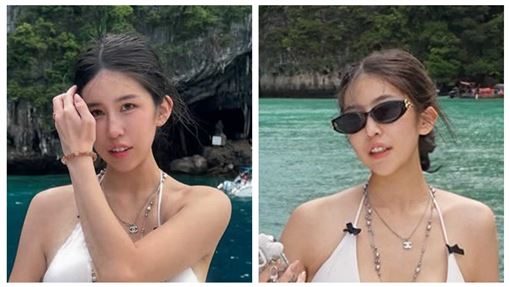 柔柔穿比基尼 布料遮不住美胸!爆震撼畫面