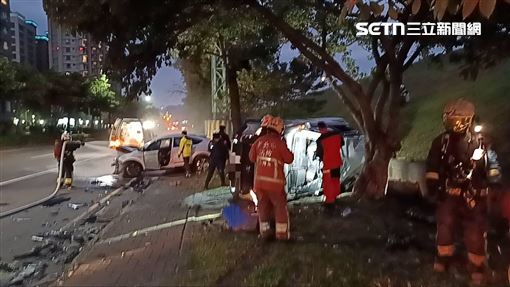 新北男毒駕撞路肩車　急丟喪屍煙彈仍遭逮