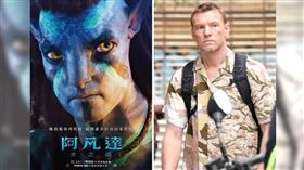 《阿凡達》山姆．沃辛頓日前現身台北街頭拍片。（圖／本刊攝影組、迪士尼提供）