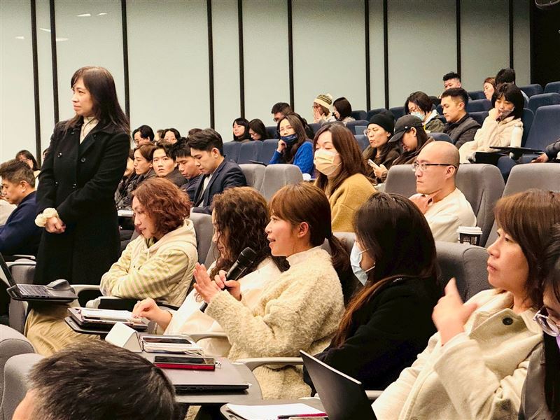 針對永續行銷，申教授揭示了核心密技：「ESG 溝通不是少講，而是換一種說法。」（圖／三立集團永續辦公室提供）