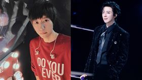 阿信、劉宇寧。（圖／翻攝自阿信、劉宇寧微博）