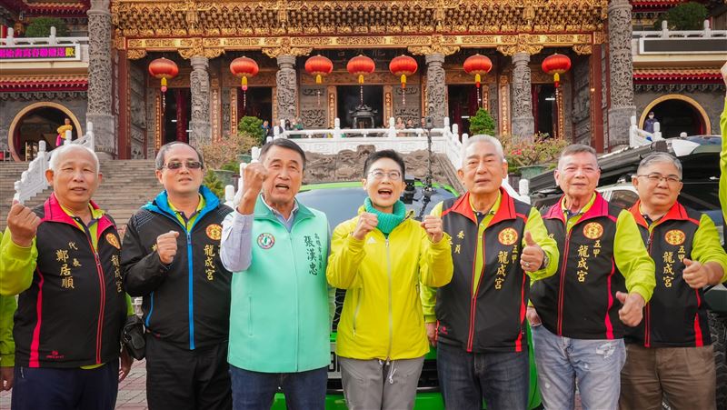 林岱樺以落髮行動表態　盼持續為高雄努力