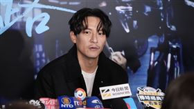 張震接受媒體訪問，暢聊電影拍攝幕後。（圖／記者鄭孟晃攝影）