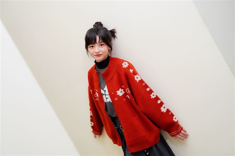 陳妍霏劇中角色直率到討人厭，而她小時候也曾有過同樣性格。（圖／記者趙于瑩攝影）