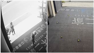 她見滿地「爆桔」調監視器：不會教不要生