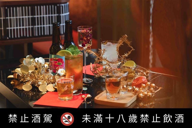 台北大直英迪格酒店「BAR DI馬年主題特調活動」。（圖／飯店旅宿業者提供）