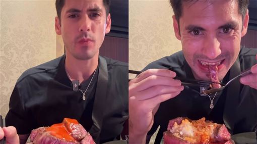 男星吃和牛踩雷　「肉咬不斷」氣炸曝店家