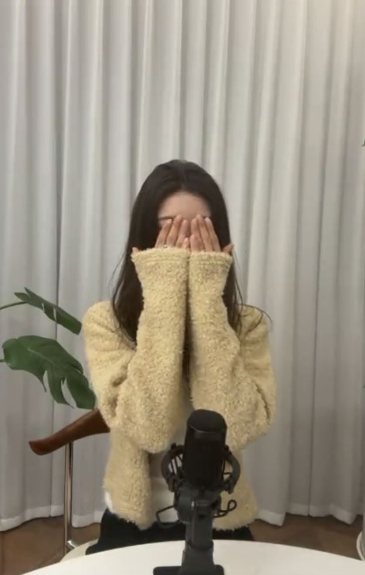 Danielle表示快哭了。（圖／翻攝自IG）