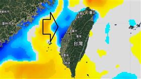 持續的冷氣團是否會影響海溫？鄭明典給出答案。（圖／翻攝自鄭明典臉書）