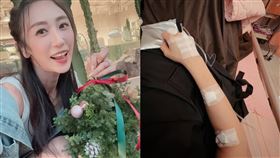 蔡允潔才病倒入院。（圖／翻攝自IG）