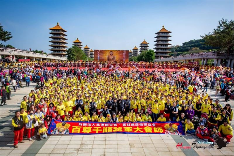 108尊千順將軍非常壯觀。（圖／翻攝自北港朝天宮莊儀團粉絲專頁）