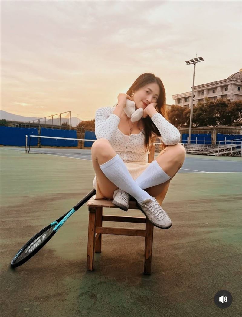 阿喜球場辣照曝光。（圖／翻攝自IG）