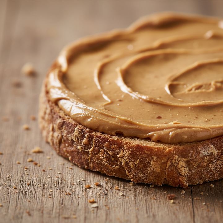 一名女子20年來都把花生醬吐司當早餐，結果竟得巨大肝癌。（示意圖／PIXABAY）