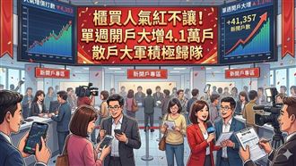 櫃買人氣旺！週增4.1萬戶　散戶歸隊