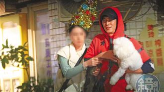 首認愛！直擊陳楚河「抱狗牽女友」全被拍