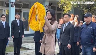 鄭麗文謁陵喊追隨蔣經國：為台海搭一座橋