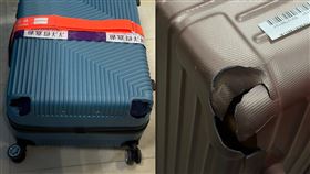泰獅航行李集體毀損「只賠210元」業者拒幫叫車再補刀：幾百個才破5個　（圖／翻攝自爆怨公社臉書）