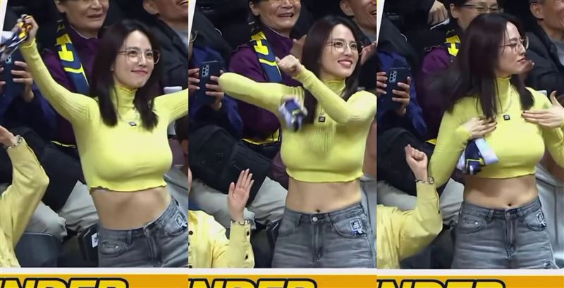 阿諾身穿黃色緊身衣熱舞影片曝光，被分享抖音破百萬衝熱搜。（圖／翻攝自IG @qqshanny）