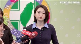 民進黨發言人韓瑩宣布高雄市長初選結果,民調最高的是賴瑞隆（圖／翻攝畫面）