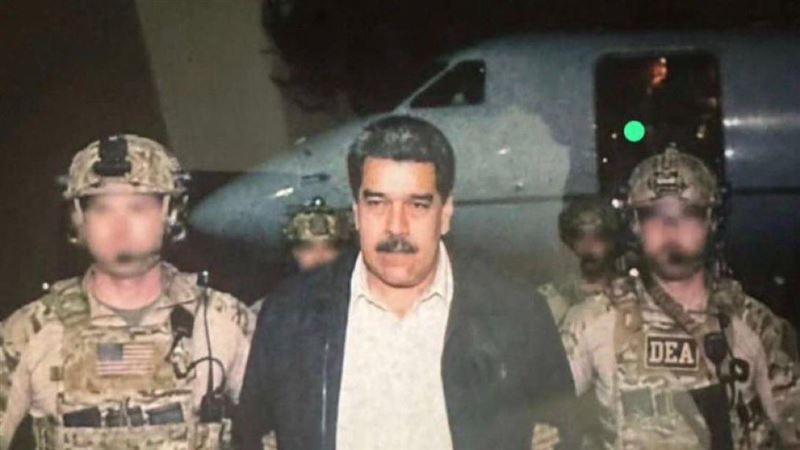 委內瑞拉強人總統馬杜洛，於美軍的3日奇襲當中，從自己如同碉堡的住所被抓走。（圖／翻攝自X平台 @WarlordDilley）