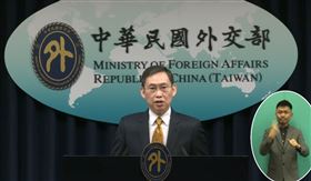 外交部國際組織司長孫儉元回應APEC會議相關議題（圖／翻攝自外交部YT）