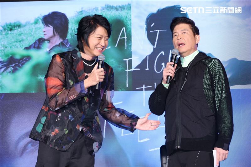 游鴻明舉辦演唱會記者會，邀請曾國城擔任嘉賓。（圖／記者鄭孟晃攝影）