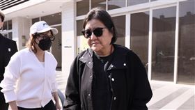 藍心湄與邱瓈寬前往弔唁。（圖／記者趙于瑩攝影）