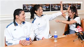 （左起）陳念琴、吳詩儀、屠潔。（圖／三立提供）