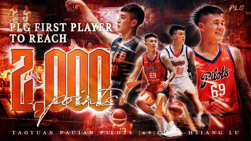 盧峻翔生涯2000分達陣！　PLG例行賽第1人