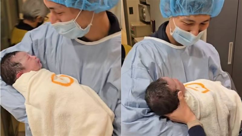 恭喜嚴爵順利升格當爸 首曝光愛女正臉照