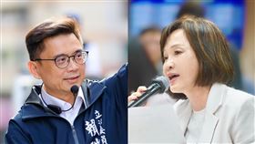 賴瑞隆（左）確定出線，將代表綠營迎戰藍營的柯志恩（右）。（組合圖／翻攝自賴瑞隆、柯志恩臉書）