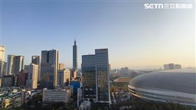 房市,台北,俯瞰,101。（圖／記者陳韋帆攝影）