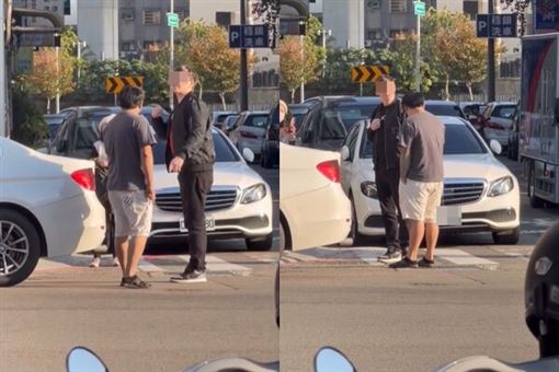 丟臉！美籍男拍違停　台中男地院前竟亮刀