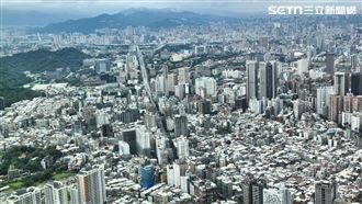 房市,俯瞰,台北。（圖／記者陳韋帆攝影）