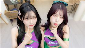 廉世彬（右）、高佳彬宣傳活動。（圖／CHEER UP提供） 