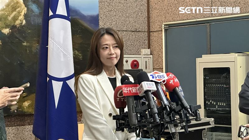 江怡臻回應林益諄毆打記者、拍桌飆髒話嚇哭懷孕黨工事件。（圖／記者詹宜庭攝影）