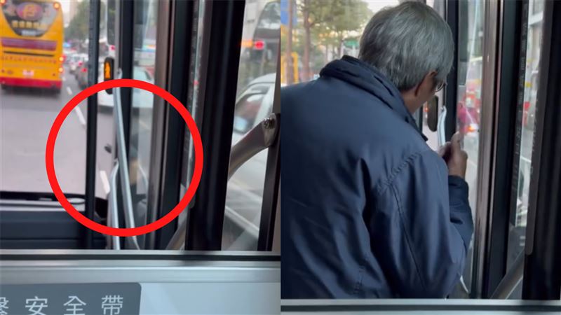 婦人不願讓路，堅持想上車，司機無奈之下只好說「那你投訴我！」圖：翻攝自Threads@yuping_013469。（圖／桃園電子報提供）