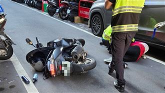 逆光刺眼釀禍！76歲嬤遭OL騎機車猛撞昏迷