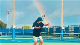 周杰倫熱愛網球運動。（圖／翻攝自周杰倫IG）