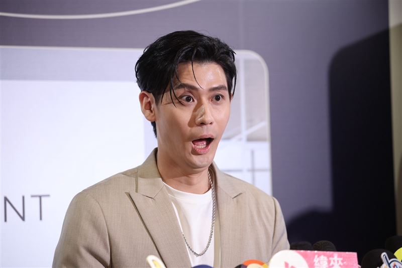 李玉璽自爆早上8點「硬起來」，驚呆全場。（圖／記者鄭孟晃攝影）