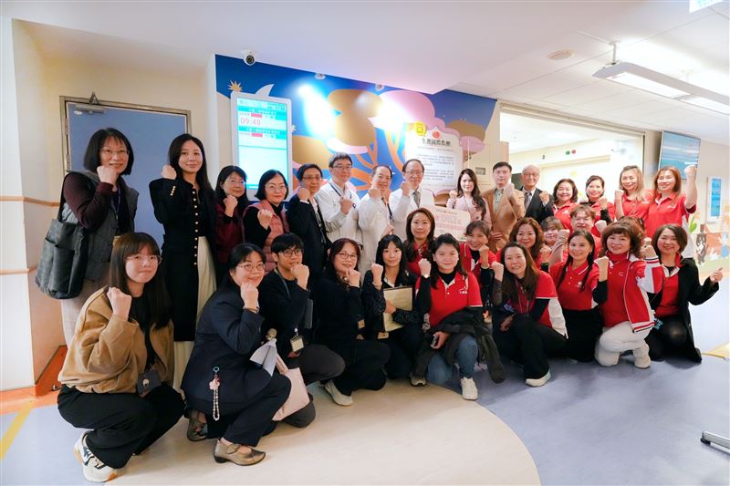 生麗國際再度投入170萬元 協助臺大兒醫打造兒童影像檢查空間 溫柔共建友善醫療環境。（圖／業者提供）