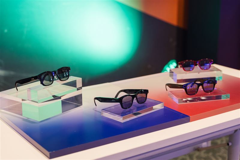 HTC最新推出的VIVE Eagle AI智慧眼鏡。（圖／宏達電提供）