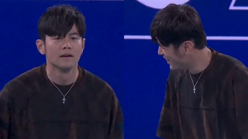 周杰倫澳網慘遭秒殺　「傻眼表情包」瘋傳