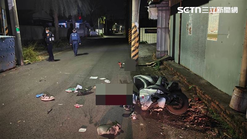 新／自撞電桿爆頭亡　台南28歲騎士身份曝