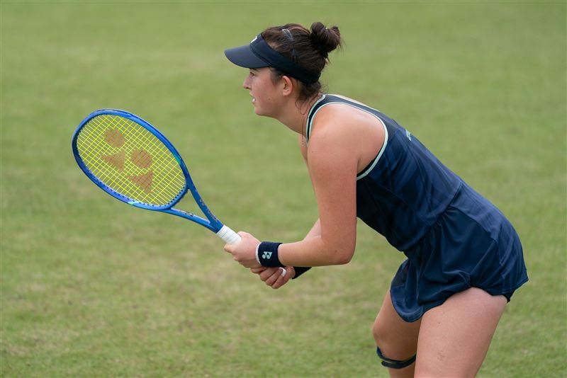 葛藍喬安娜目前世界排名第117名，是台灣網球女將最高排名，並表示希望能參加2028年奧運。（圖／翻攝自葛藍喬安娜 Joanna Garland臉書）