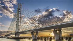 淡江大橋。（圖／公路局提供）